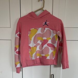 Jordan Pink and Blue Hoodie